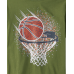Childrens Place Olive Green Basketball Tee